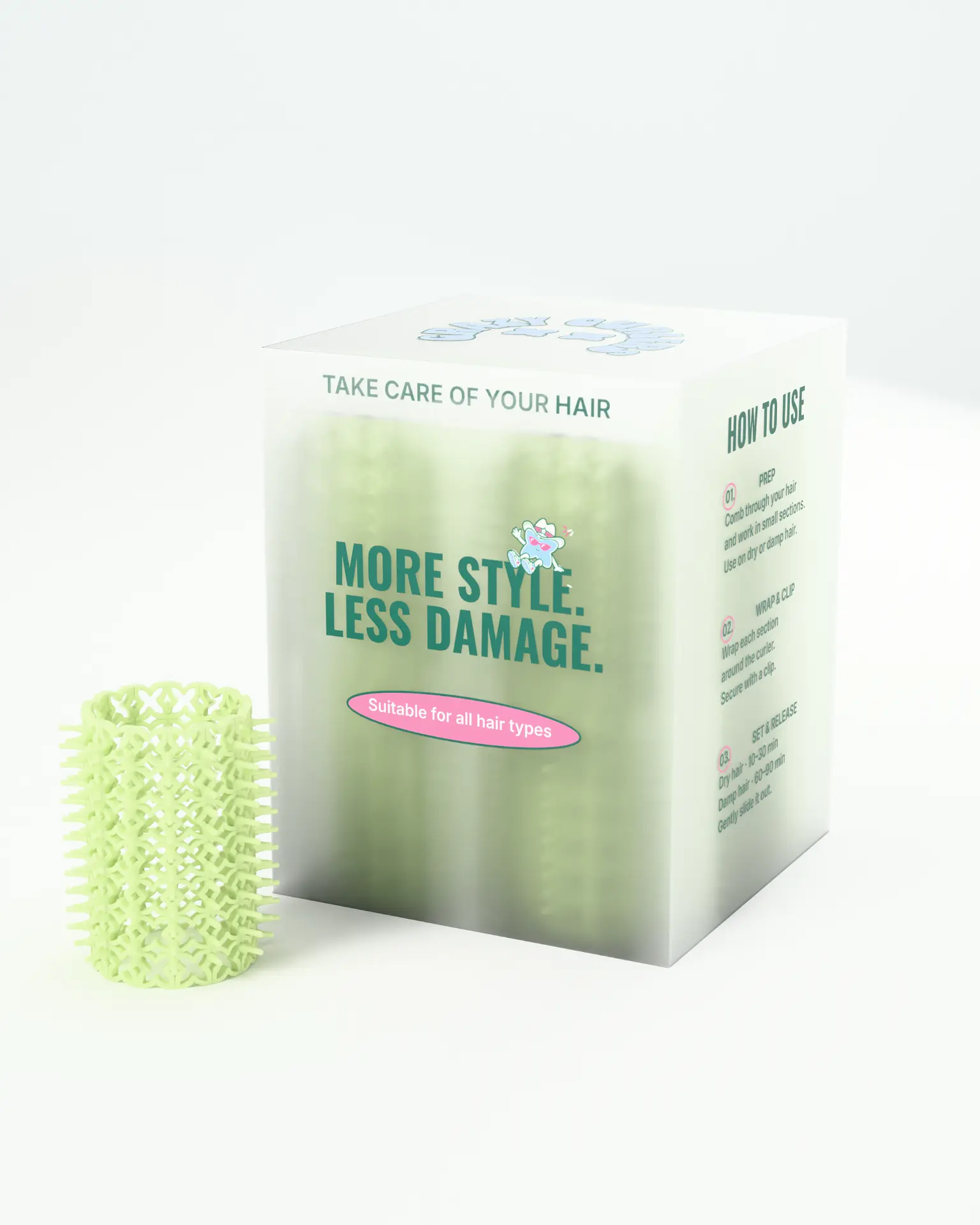 Crazy Curlers Matcha Latte box